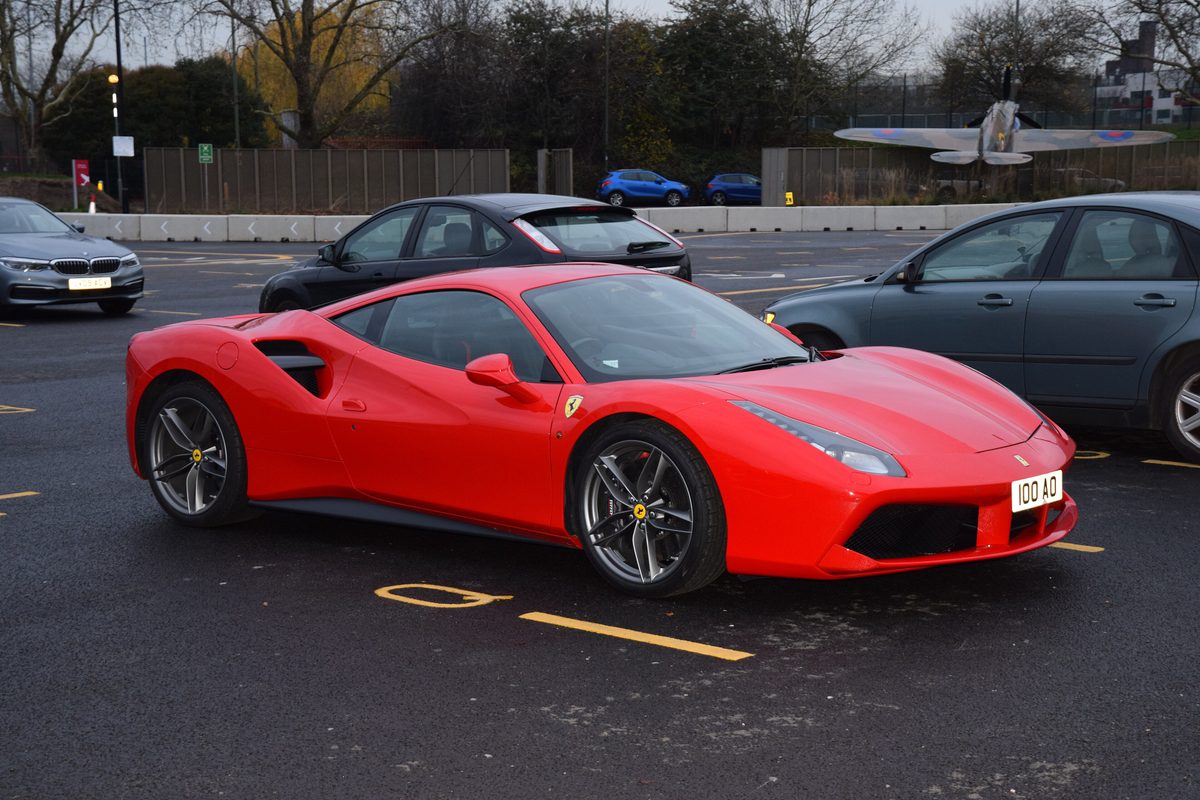Ferrari 488 GTB — before