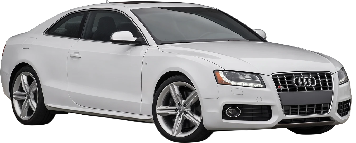 Audi S5 full build: purple wrap, bronze wheels, carbon aero — before